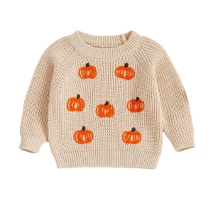 Lioraitiin Toddler Halloween Sweater