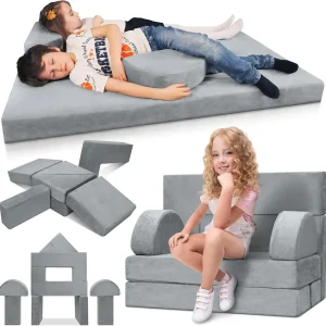 11pcs Modular Kids Play Couch