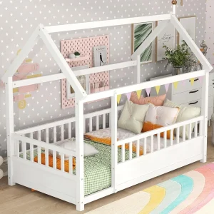 Kids Montessori Bed Twin Size