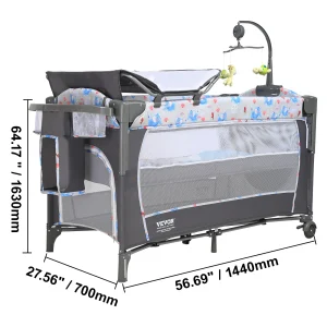 SucceBuy Baby Bassinet